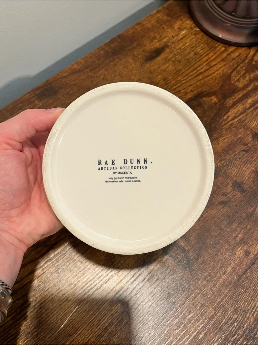 Rae Dunn Ceramic Fish Cat Food Bowl